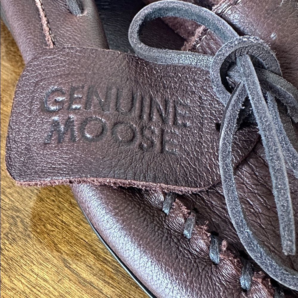 MINNETONKA leather flats size 7.5 - Picture 2 of 5
